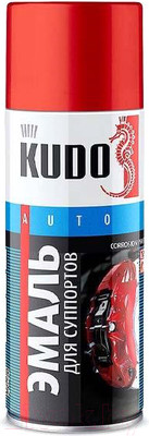 Эмаль автомобильная Kudo Для суппортов KU-5213 (520мл, желтый)