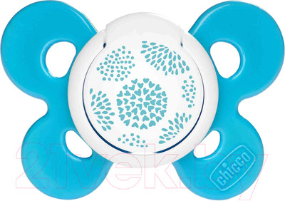 Пустышка Chicco Physio Comfort Одуванчик / 00074913210000.2 (голубой)