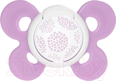 Пустышка Chicco Physio Comfort Одуванчик / 00074913110000.2 (розовый)