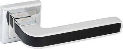 Ручка дверная VELA Нова (хром/черный)