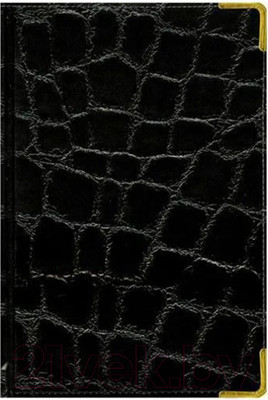 Ежедневник Канц-Эксмо Grand croco / ЕКП52015202 (152л, черный)