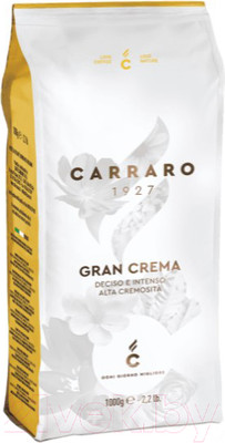 Кофе в зернах Carraro Gran Crema (1кг)