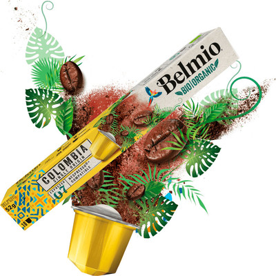 Кофе в капсулах Belmio 2.0 Bio/Single Origin Colombia стандарт Nespresso (10x5.2г)
