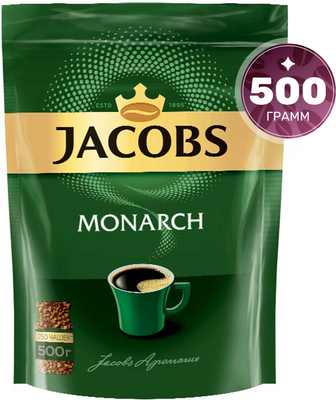 Кофе растворимый Jacobs Monarch (500г)