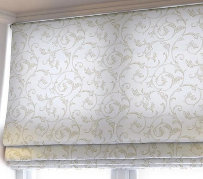 Римская штора Jalux Вензеля 0502/2 90x170 (бежевый)