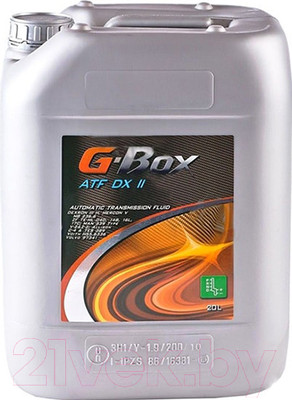 Трансмиссионное масло G-Energy G-Box ATF DX II / 253650083 (20л)