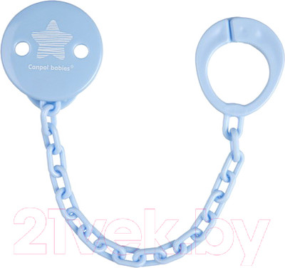 Держатель для пустышки Canpol Клипса / 10/890 (голубой)