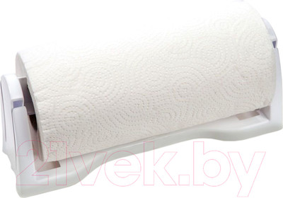 Держатель для бумажных полотенец в ванную Berossi АС 15501000 (снежно-белый, с полотенцем)