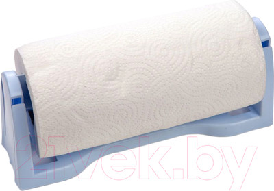 Держатель для бумажных полотенец в ванную Berossi АС 15508000 (светло-голубой, с полотенцем)