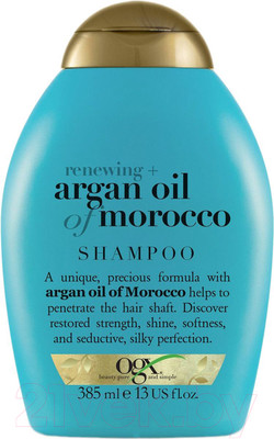Шампунь для волос OGX Восстанавливающий с аргановым маслом Марокко (385мл)