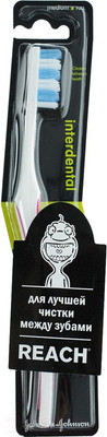Зубная щетка REACH Interdental средняя
