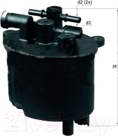 Топливный фильтр Knecht/Mahle KL581