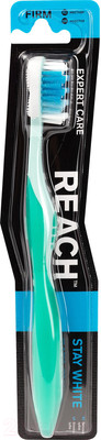 Зубная щетка REACH Stay White жесткая