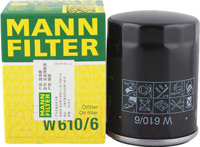 Масляный фильтр Mann-Filter W610/6