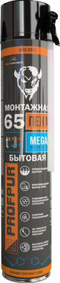 Пена монтажная Profpur Mega 4814016008280 (870мл)