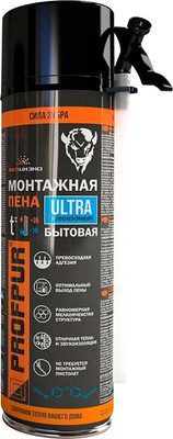 Пена монтажная Profpur Ultra 4814016001830 (500мл)