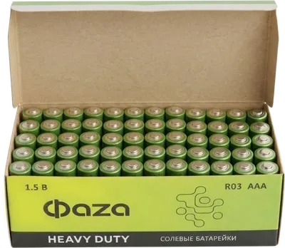 Батарейка Фаза Heavy Duty Shrink-4 R03 / 5002326