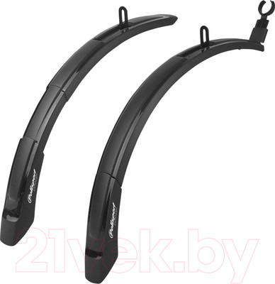 Крылья для велосипеда Polisport Mudguard Expander 55 Kids 20/24 / 8623800001 (черный)