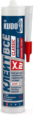 Клей Kudo Classic KX-2W Клеит Все (280мл, белый)