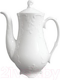 Заварочный чайник Cmielow i Chodziez Rococo / 0002-0035560 (белый)