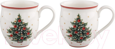 Набор кружек Villeroy & Boch Toys Delight Елка / 14-8585-8403 (2шт)