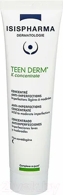 Гель для лица ISISPHARMA Teen Derm K Concentrate для проблемной кожи (30мл)