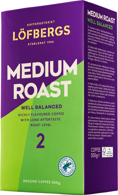 Кофе молотый Lofbergs Medium Roast in Cup (500г)