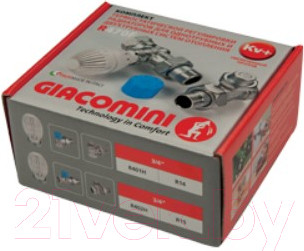 Комплект кранов для инженерного подключения Giacomini R470FX064