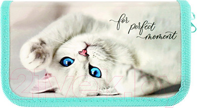 Пенал Пчелка Голубоглазая кошечка / ПО-09