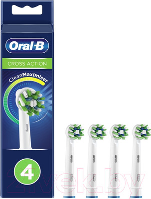 Набор насадок для зубной щетки Oral-B CrossAction EB50RB (4шт)
