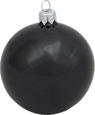 Шар новогодний Orbital 200-024-12 (черный опал)