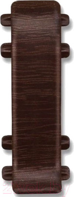 Соединитель для плинтуса Ideal Комфорт 301 Венге (2шт, флоупак)