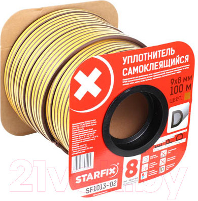 Лента уплотнительная Starfix D SF1013-02 (коричневый)