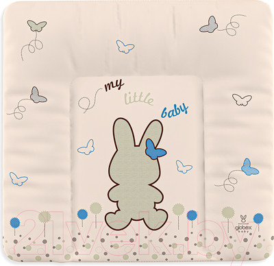 Пеленальный матрас GLOBEX Люкс Заяц конурный / 4208