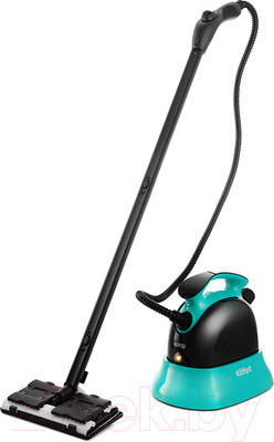 Пароочиститель Kitfort KT-9102-3 (черный/бирюзовый)