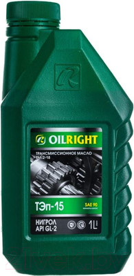 Трансмиссионное масло Oil Right ТЭП-15В Нигрол SAE 90 GL-2 / 2554 (1л)