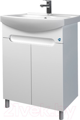 Тумба под умывальник АВН Элеганс 55 Ansi / 96.01 (Э)