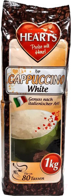 Кофейный напиток Hearts Instant Cappuccino White С молоком (1кг)