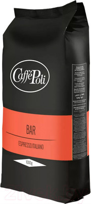 Кофе в зернах Caffe Poli Bar 50% арабика (1кг)