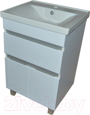 Тумба с умывальником Гамма Люкс 2-70 Этна-1055