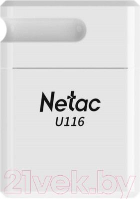 USB flash накопитель Netac USB Drive U116 USB2.0 32GB (NT03U116N-032G-20WH)