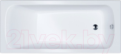 Ванна акриловая 1AcReal Gamma 130x70 (с ножками и экраном)