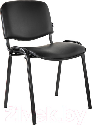 Стул офисный Brabix Iso CF-005 / 531977 (черный/кожзам черный)