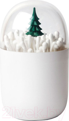 Органайзер для ватных палочек Qualy Winter Time / QL10221-GN