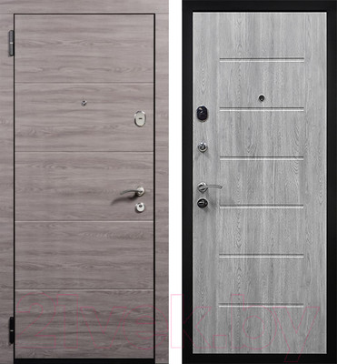 Входная дверь Staller Comfort Мюнхен Stone Oak (96x205, левая)