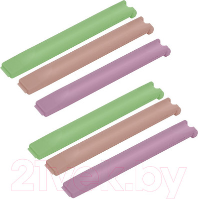 Набор зажимов для пакетов Мультидом VL75-91 (6шт)