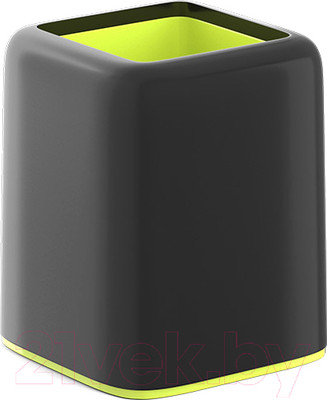 Подставка настольная Erich Krause Forte. Accent / 55840 (черный/желтый)