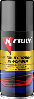 Лак автомобильный Kerry Для тонировки фар KR-963.1 (210мл, черный)