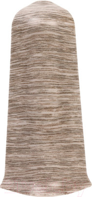 Уголок для плинтуса Ideal Деконика 215 Дуб снежный с крепежом (7см, 2шт, наружный, флоупак)