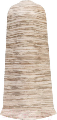 Уголок для плинтуса Ideal Деконика 229 Дуб латте с крепежом (7см, 2шт, наружный, флоупак)